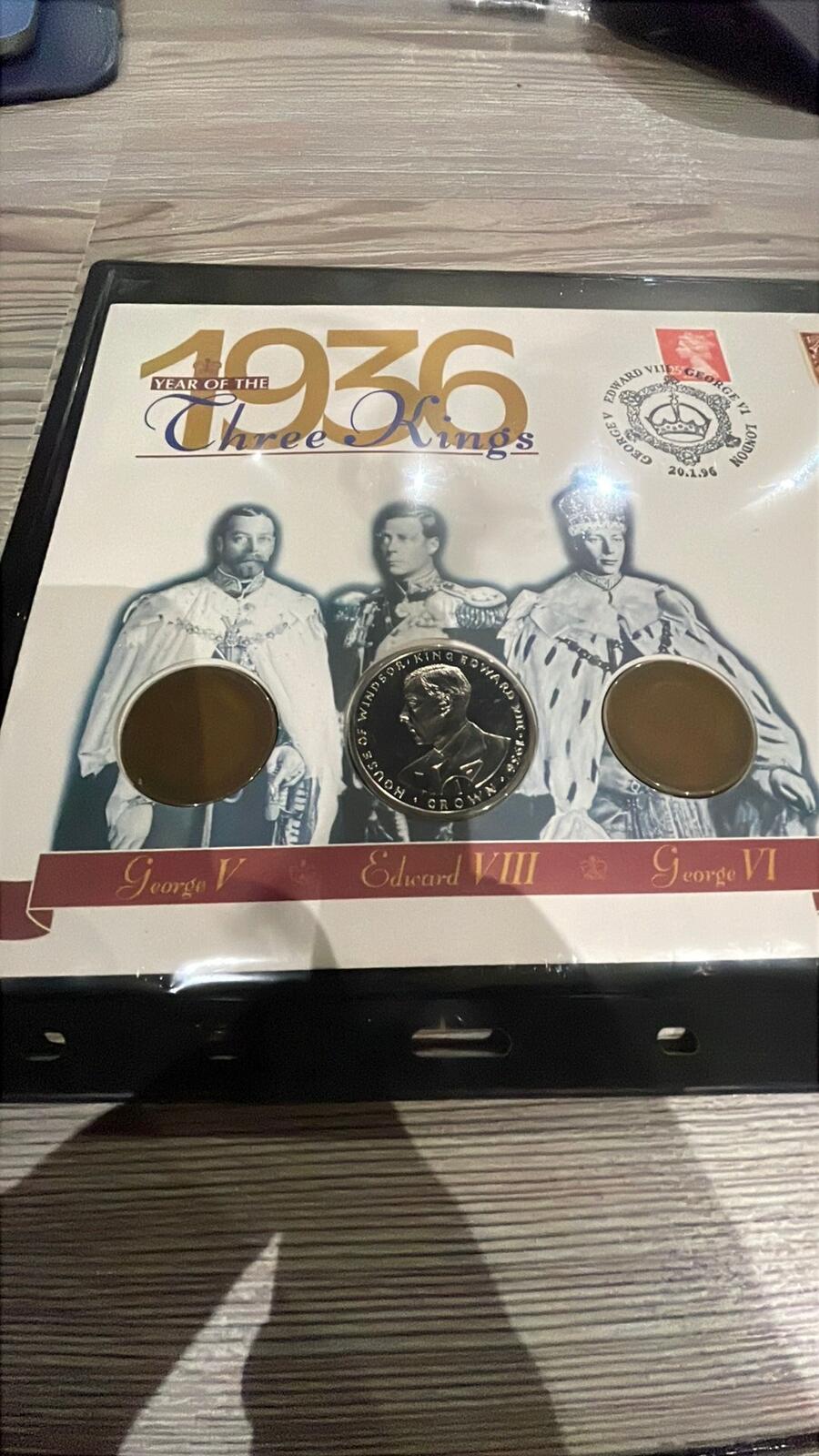 1936 Year of the Three Kings Commemorative Coin Cover