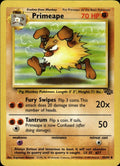 Primeape Unlimited Uncommon Jungle 43/64 NM