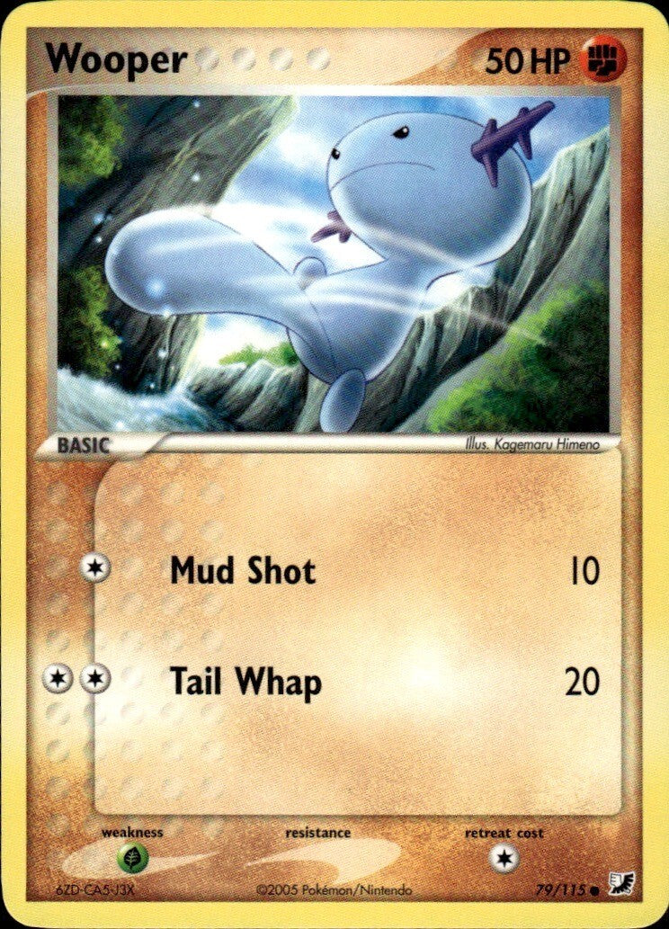 Wooper Common Unseen Forces 79/115 NM