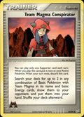 Team Magma Conspirator Uncommon Team Magma vs Team Aqua 82/95 NM