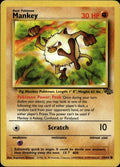 Mankey Unlimited Common Jungle 55/64 NM
