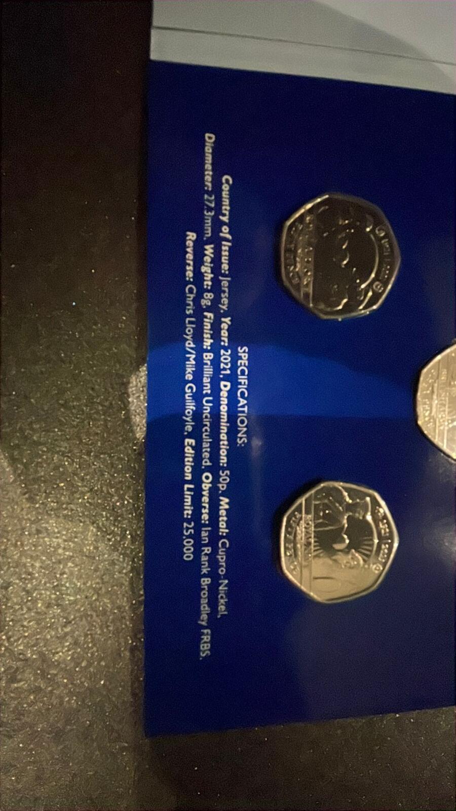 Royal British Legion Centenary 50p Coin Collection 2021
