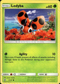 Ledyba Common SM - Burning Shadows 9/147 NM