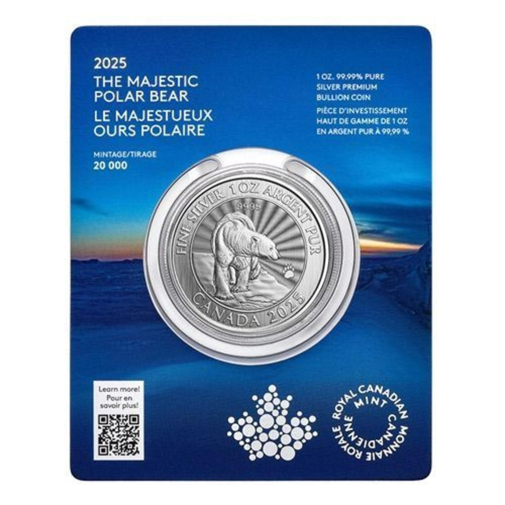 Royal Canadian Mint 2025 Polar Bear 1 oz Silver Proof Coin
