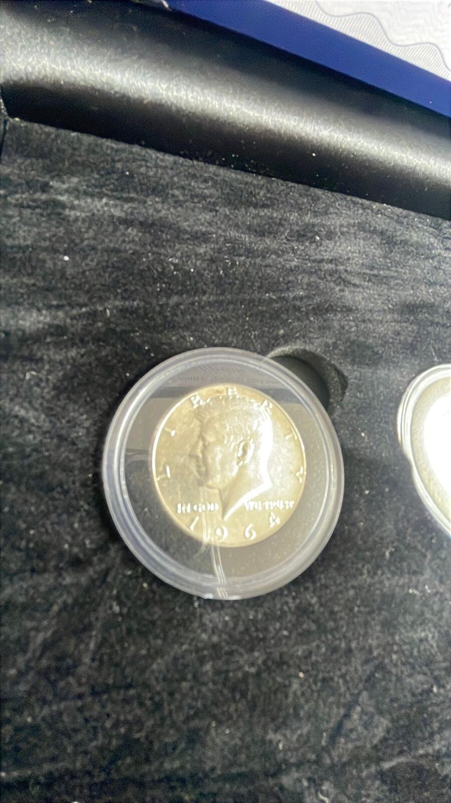 John F. Kennedy Half Dollar Silver Coin Set 1964-1971