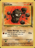 Geodude Unlimited Common Fossil 47/62 NM