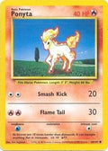 Ponyta Common Base Set 060/102 NM