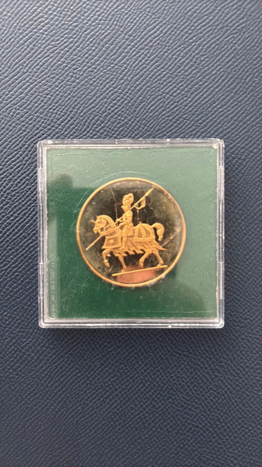 Warwick Castle Solid Bronze Commemorative Coin