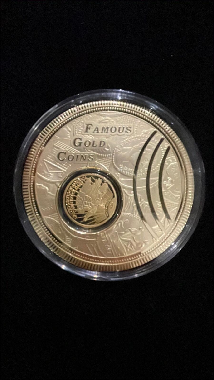 Double Eagle 2023 Proof Coin 110g Copper Gold-Plated