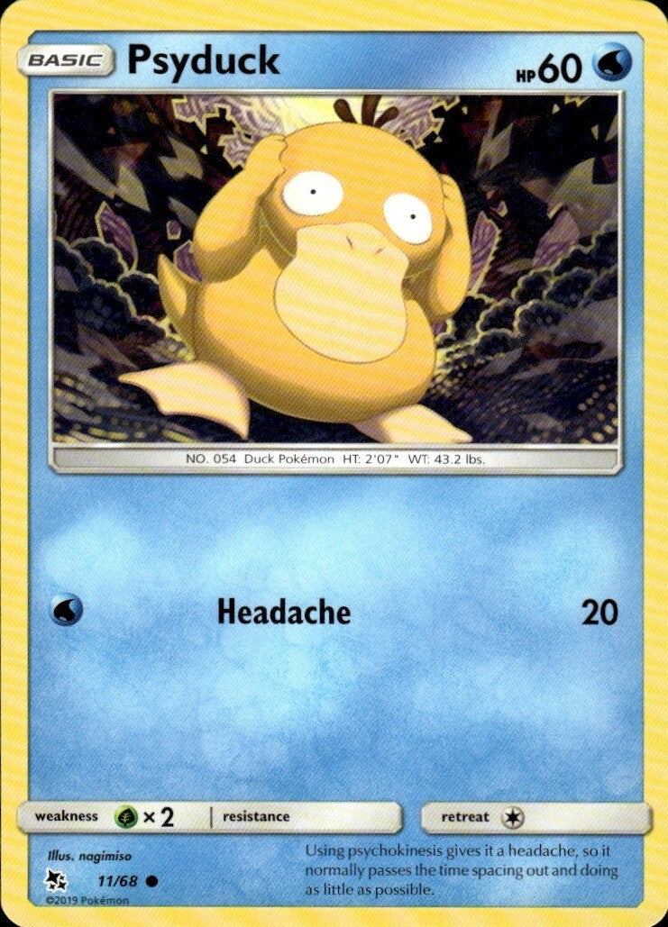 Psyduck Common Hidden Fates 11/68 NM