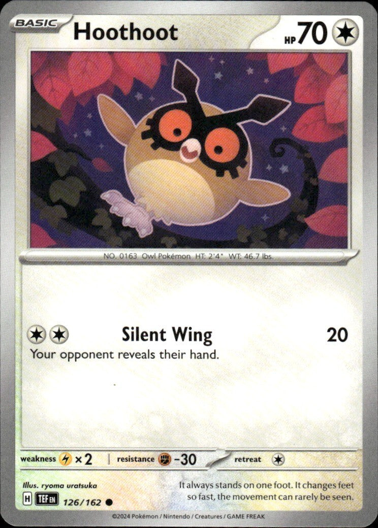 Hoothoot Common SV05: Temporal Forces 126/162 NM