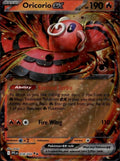 Oricorio ex Holo Double Rare ME02: Phantasmal Flames 018/094 NM