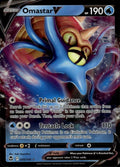 Omastar V Holo Ultra Rare SWSH12: 4Silver Tempest 035/195 NM