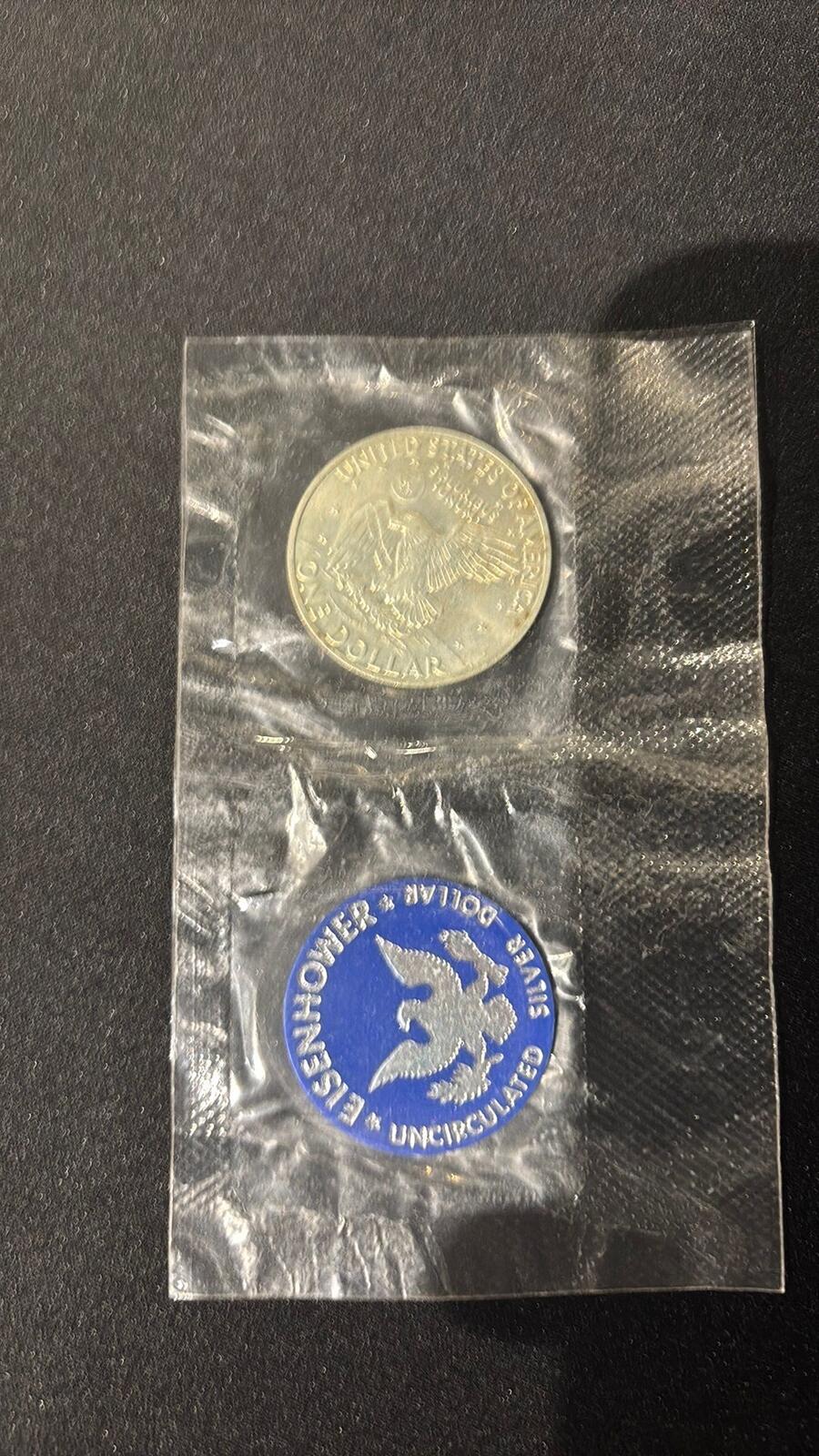 1971-S Eisenhower Uncirculated Silver Dollar Coin