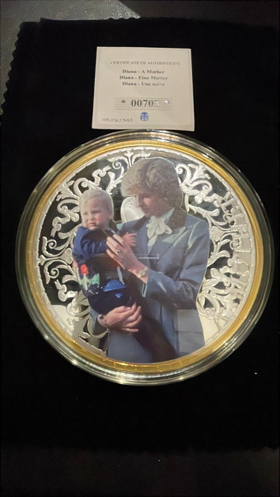 Diana A Mother Silver Proof Coin 2016