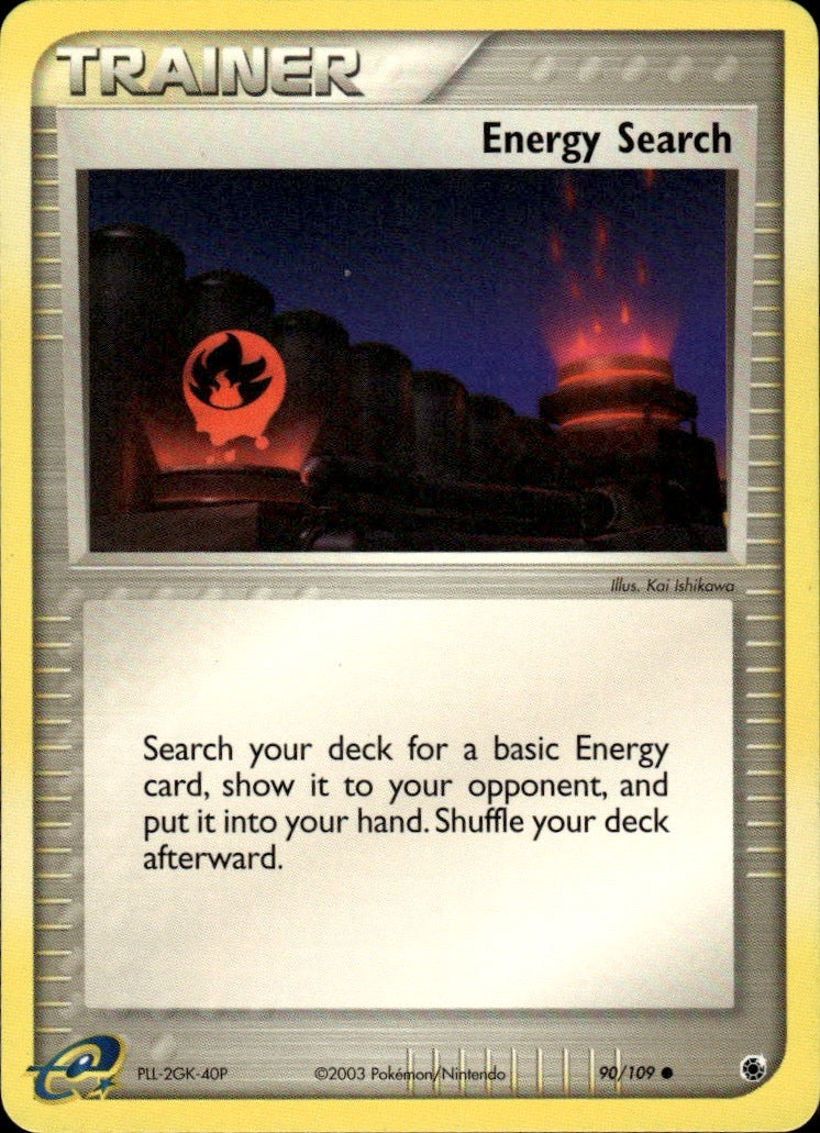 Energy Search Uncommon EX Battle Stadium 90 NM