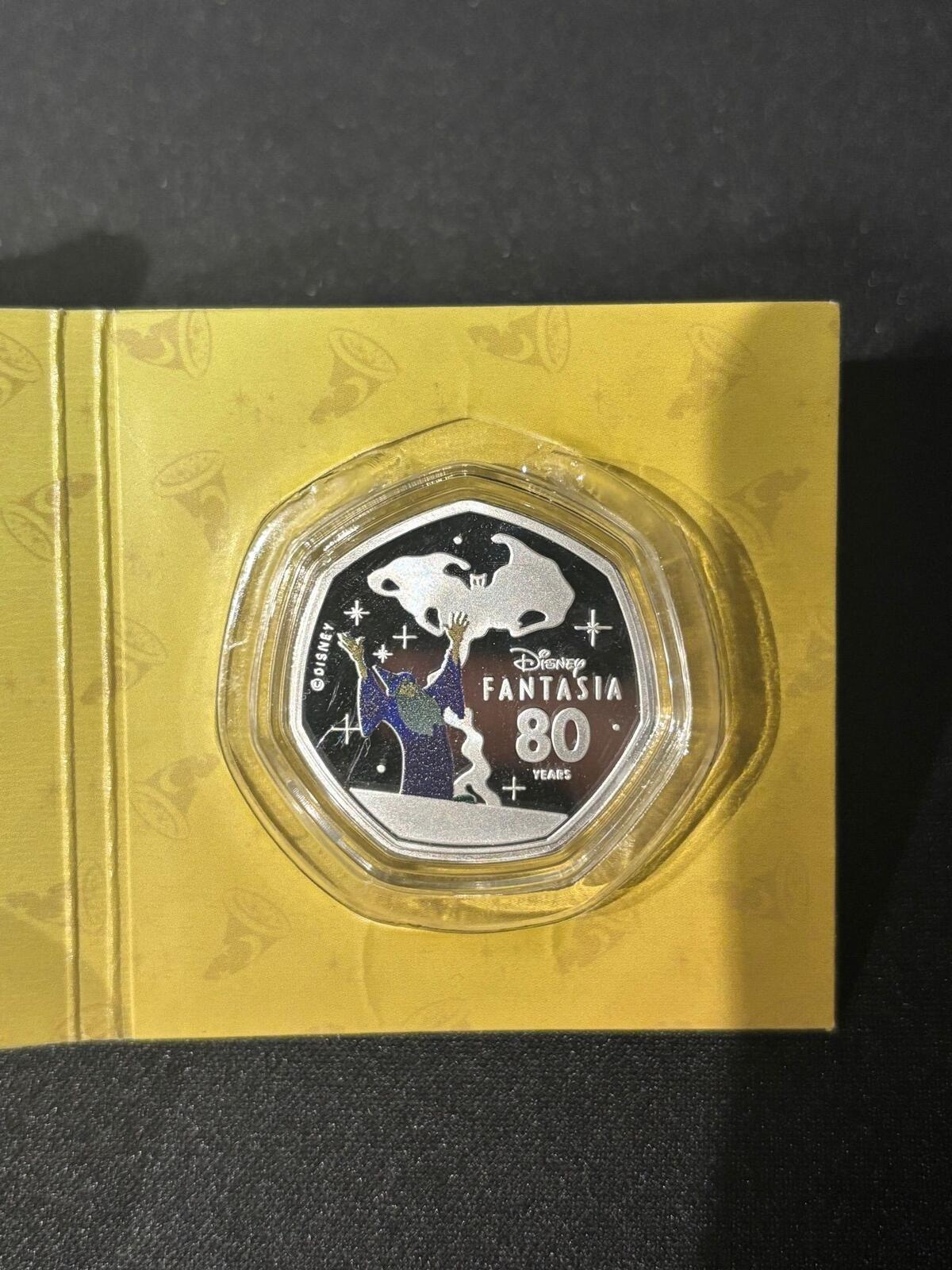 Disney Fantasia 80 Years Yen Sid Coin