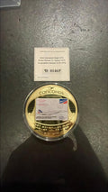 Concorde Gold-Plated Proof Coin 2014 110g