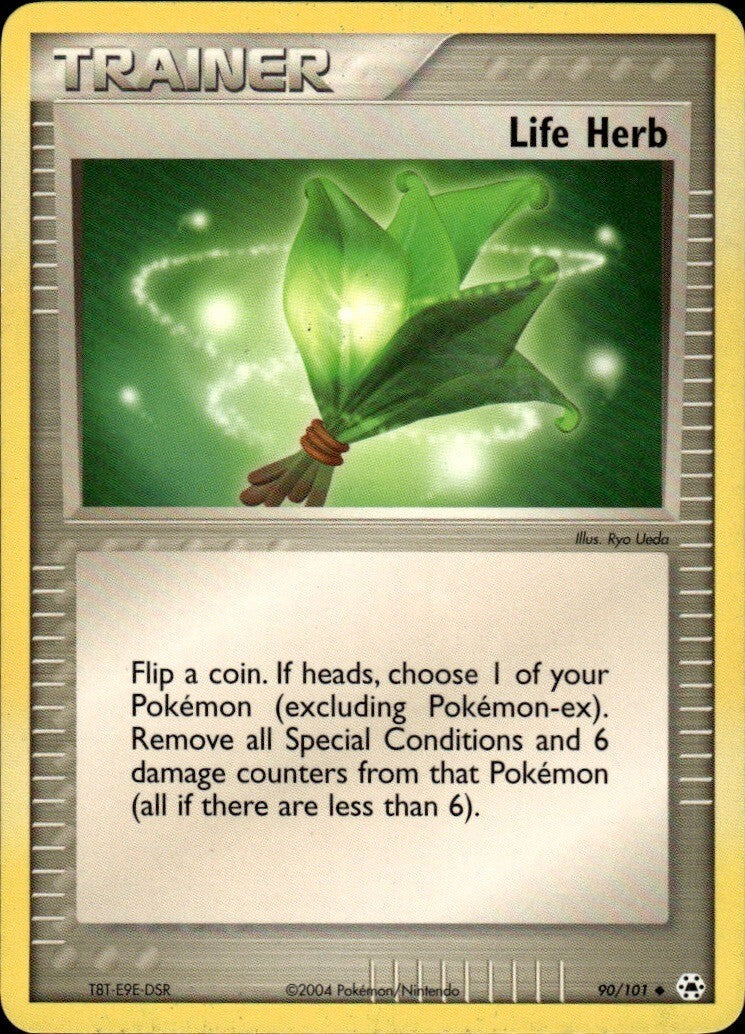 Life Herb Uncommon FireRed & LeafGreen 93/112 NM