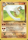 Marowak Unlimited Uncommon Jungle 39/64 NM