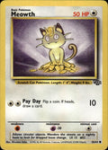 Meowth Unlimited Common Jungle 56/64 NM