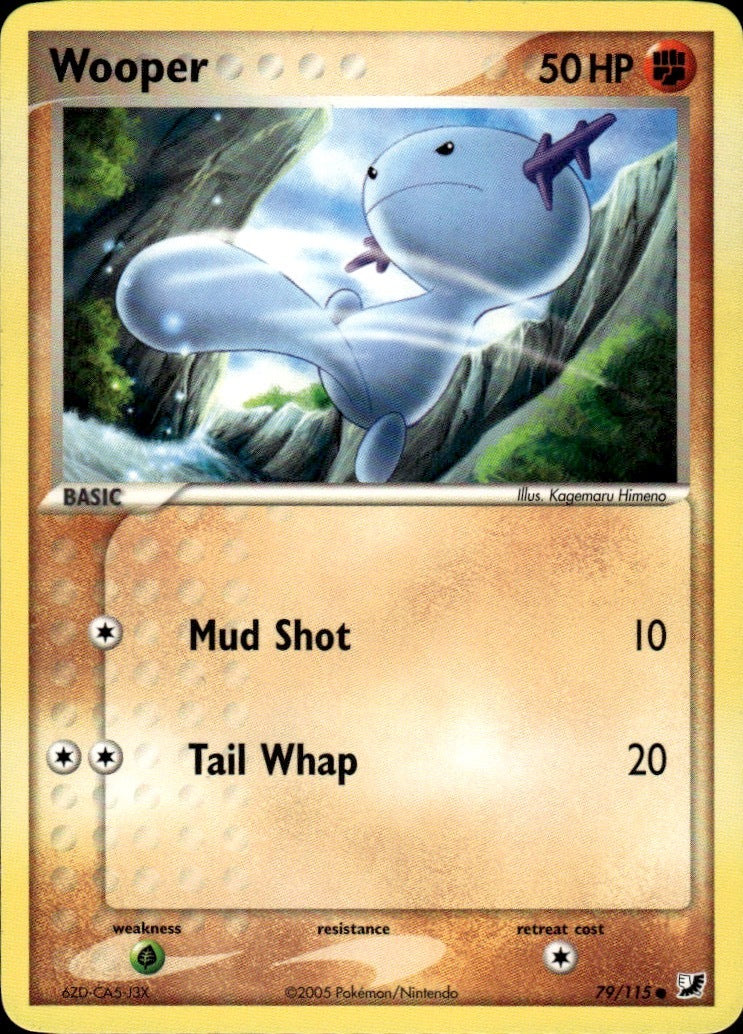 Wooper Common Unseen Forces 79/115 NM