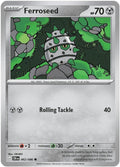 Ferroseed Reverse Holo Common ME04: Chaos Rising 062/086 NM