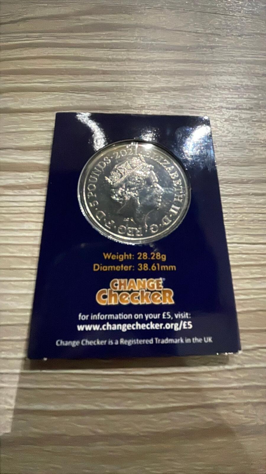 United Kingdom 2021 £5 Duke of Edinburgh Commemorative Coin