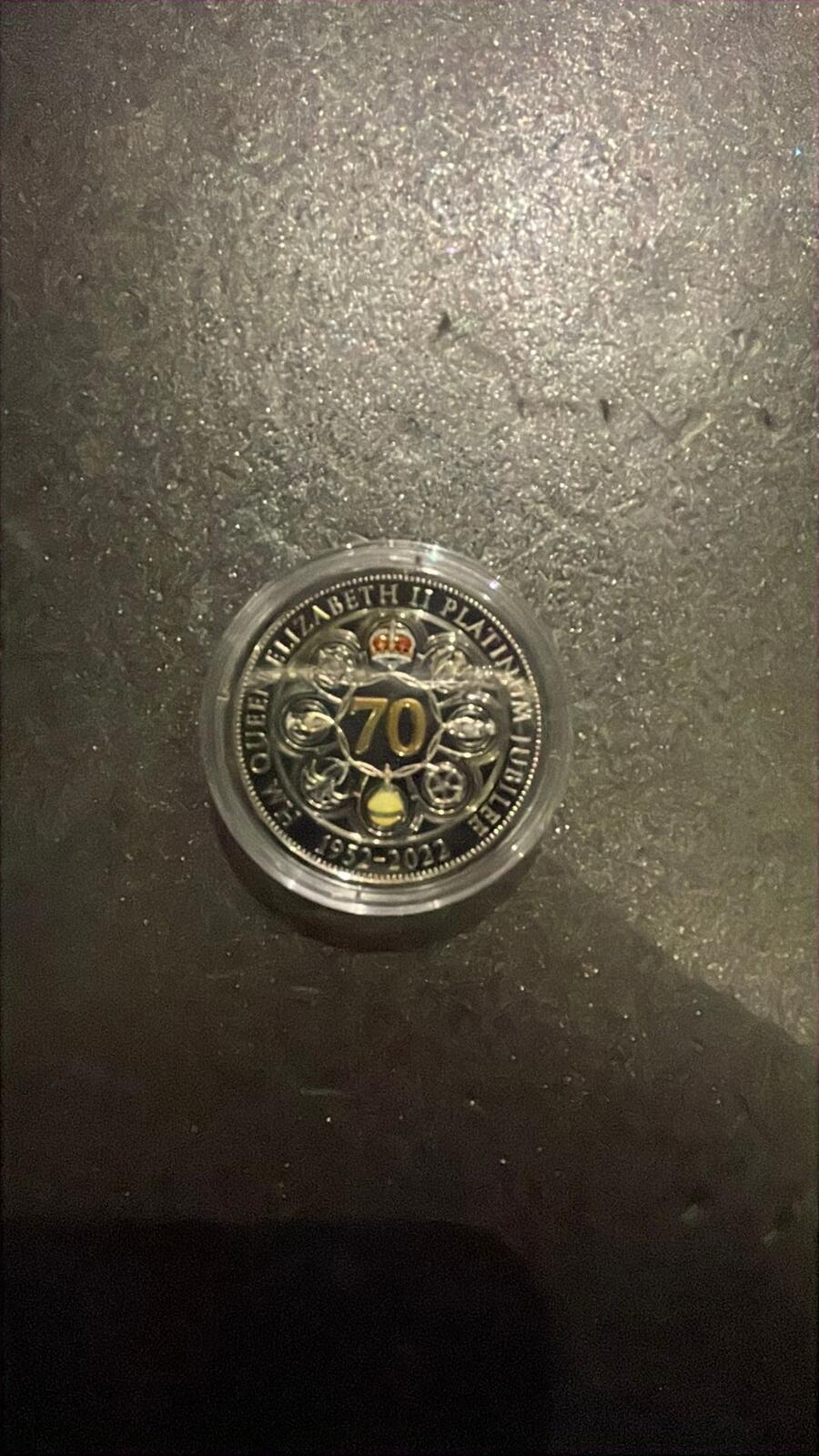 2022 The Royal Mint Queen Elizabeth II Platinum Jubilee Proof Coin