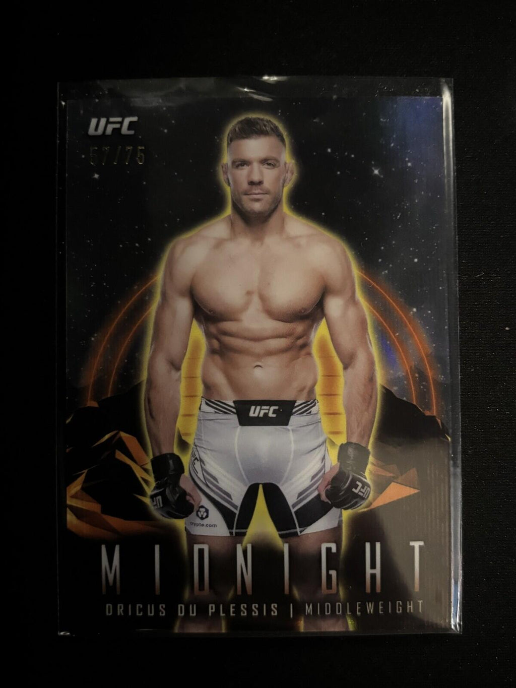Dricus Du Plessis Dusk Topps Midnight UFC - Dusk 12 NM - 57/75