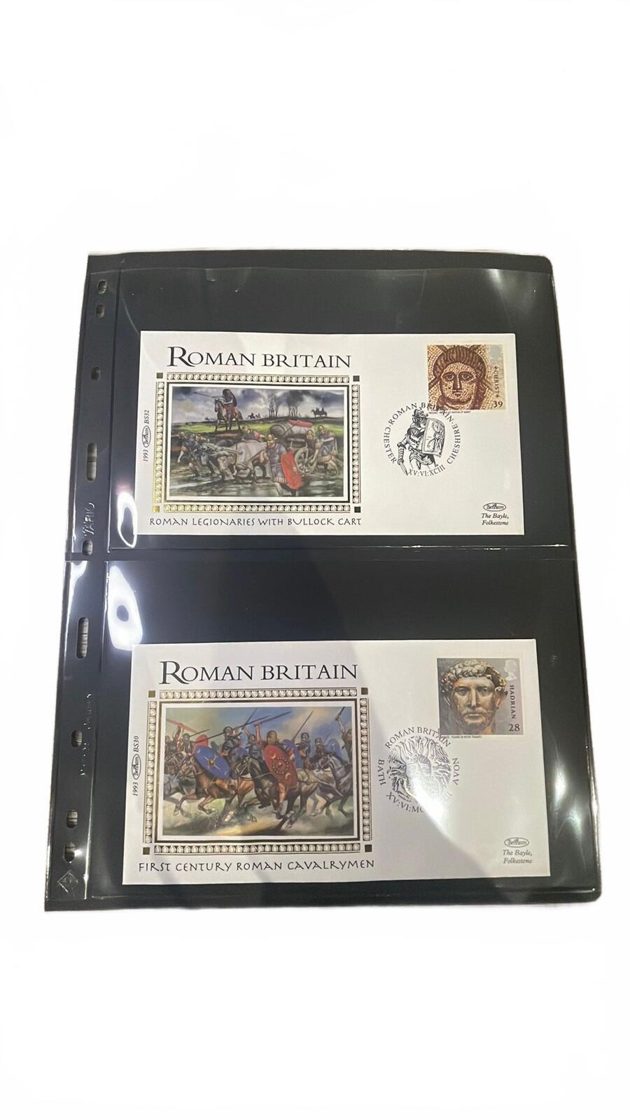 Roman Britain First Day Covers Collection