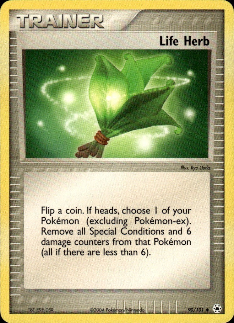 Life Herb Uncommon FireRed & LeafGreen 93/112 NM