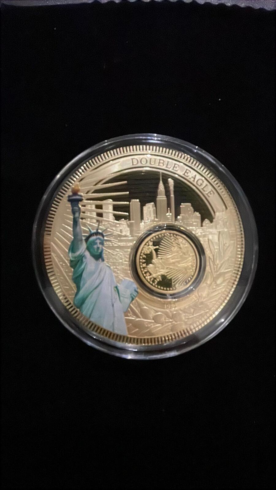 Double Eagle 2023 Proof Coin 110g Copper Gold-Plated