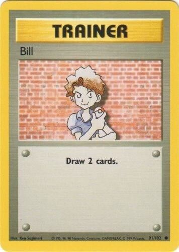 Bill Common Base Set 091/102 NM