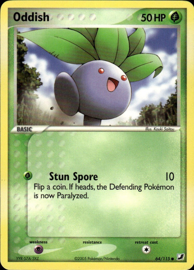 Oddish Common Unseen Forces 64/115 NM