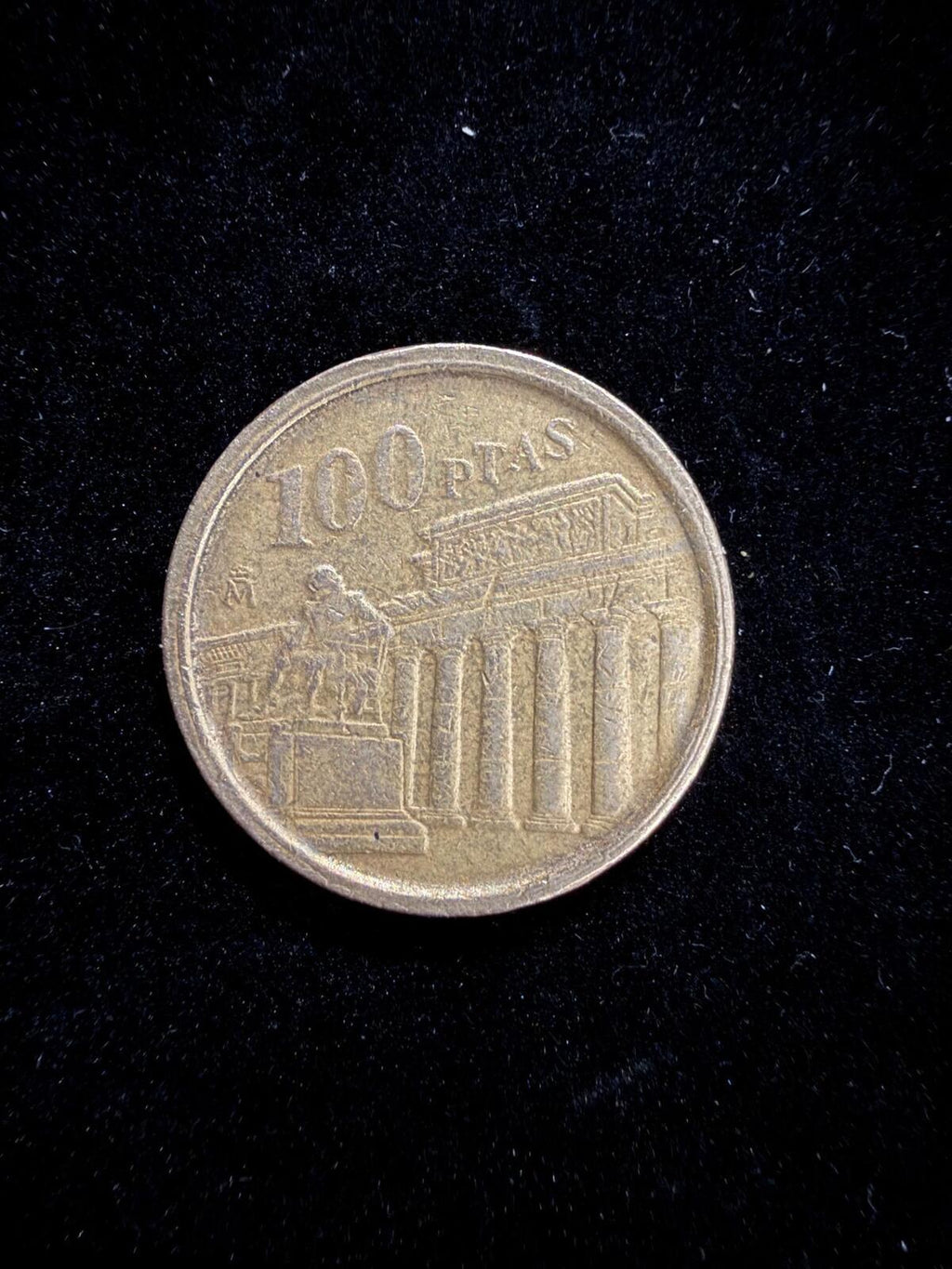 Spanish 1994 100 Pesetas Coin with Juan Carlos I