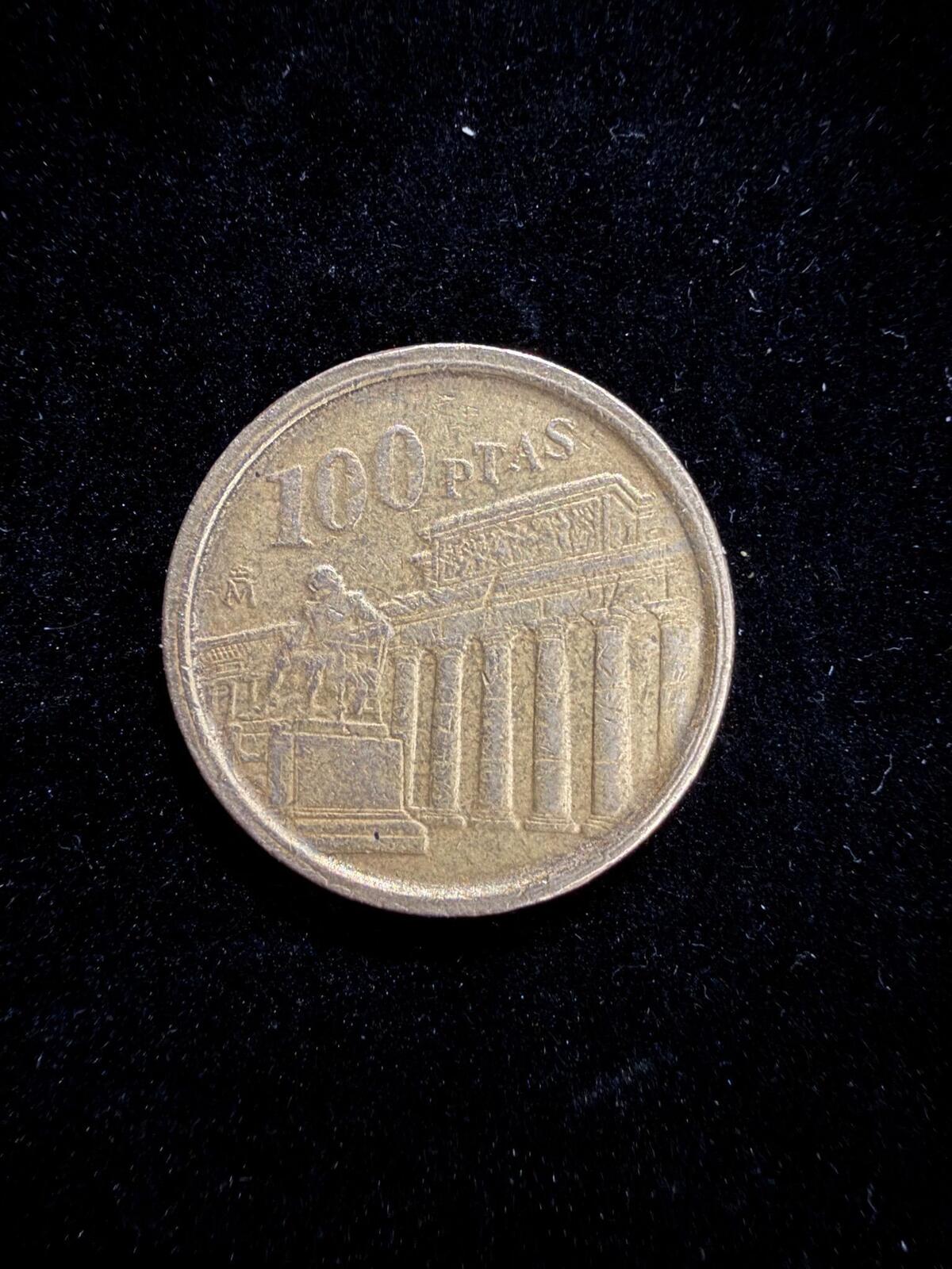 Spanish 1994 100 Pesetas Coin with Juan Carlos I