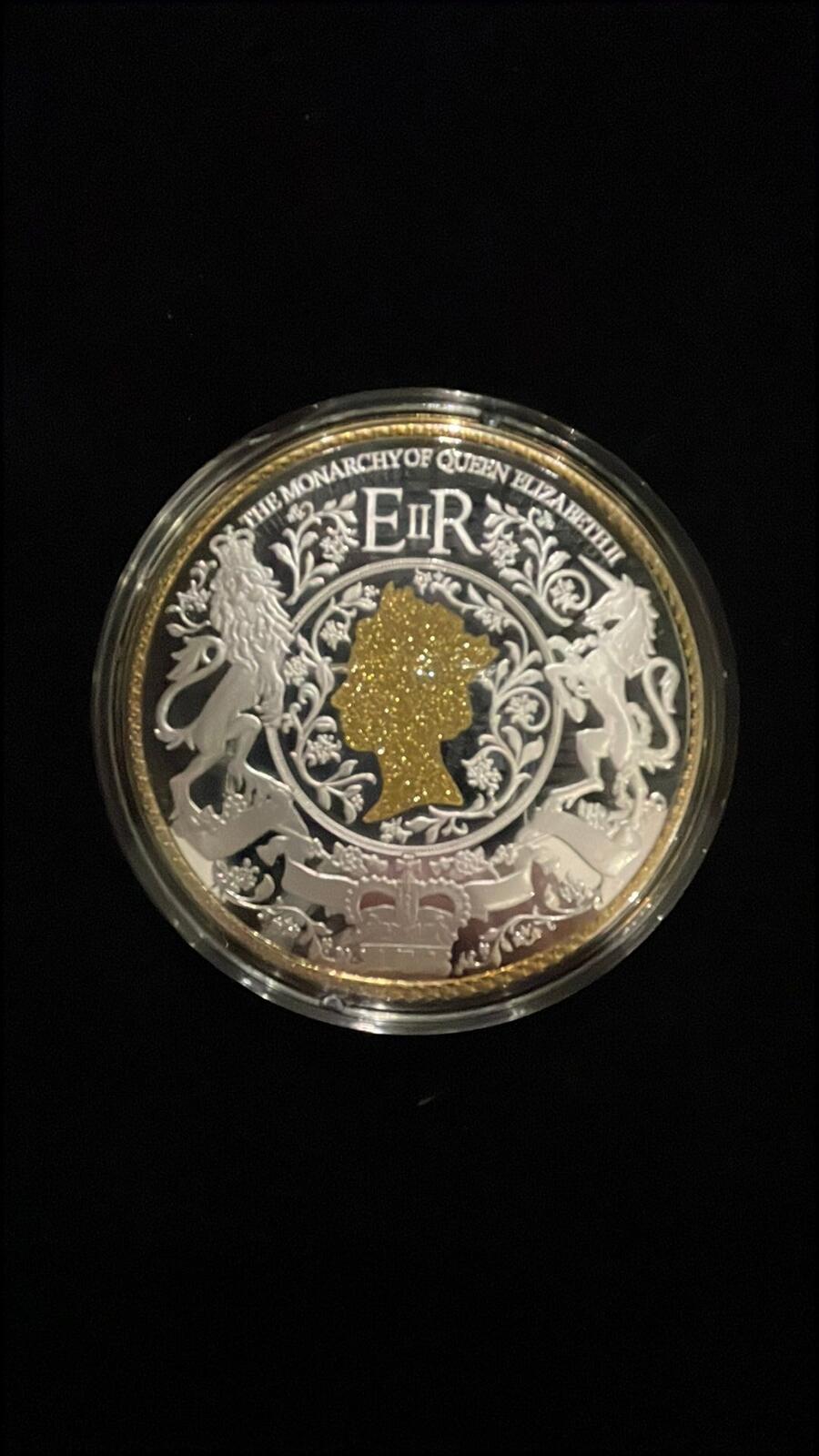Elizabeth II In Memoriam Copper Proof Coin 2022
