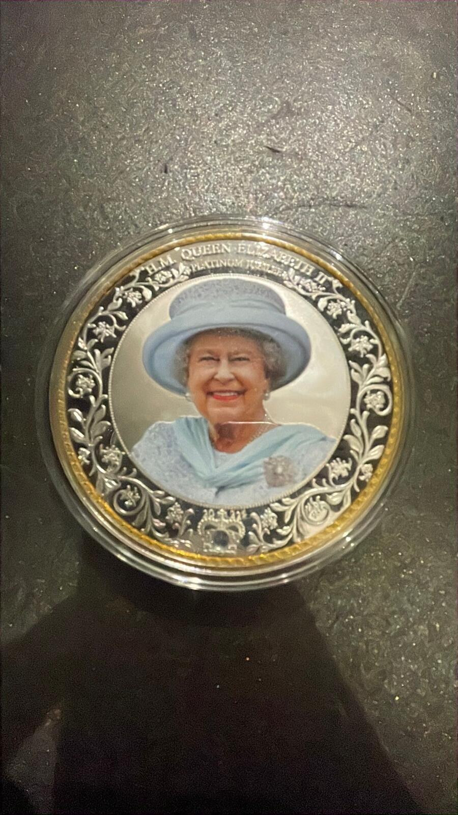 Platinum Jubilee 2021 Queen Elizabeth II Coin 110g