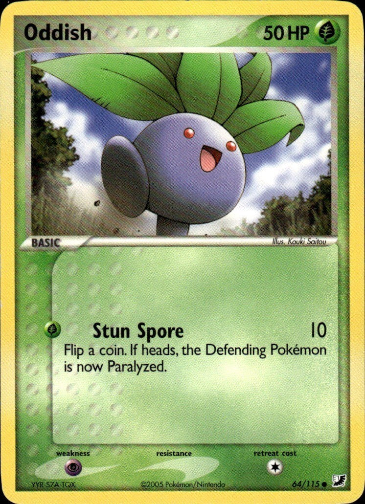 Oddish Common Unseen Forces 64/115 NM