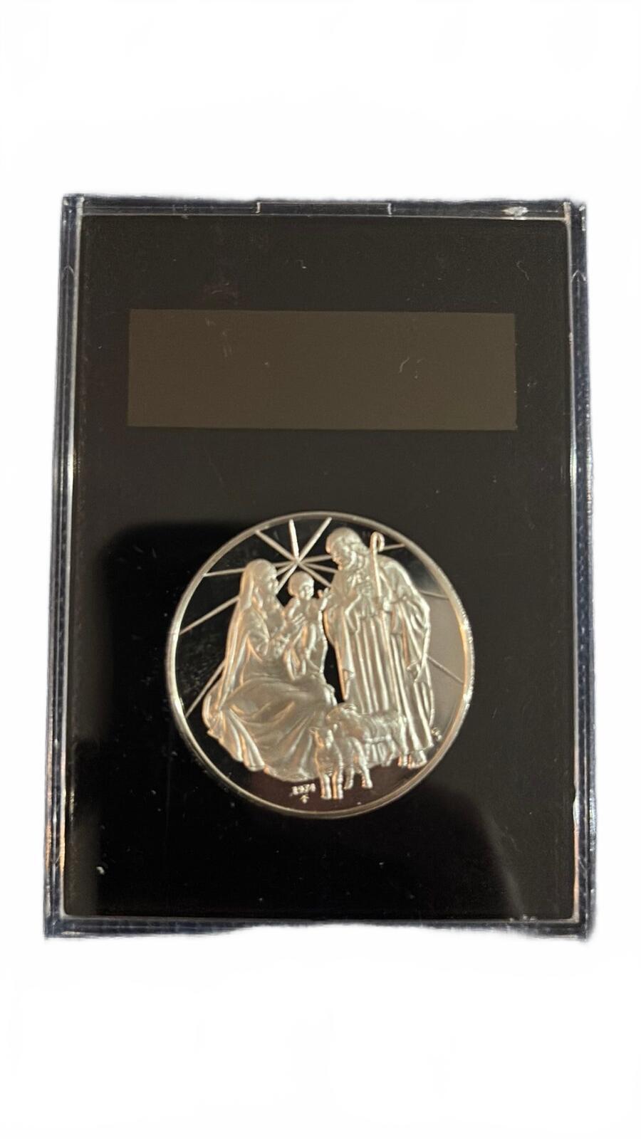 Sterling Silver Proof Limited Edition Coin Struck at The Franklin Mint 1978