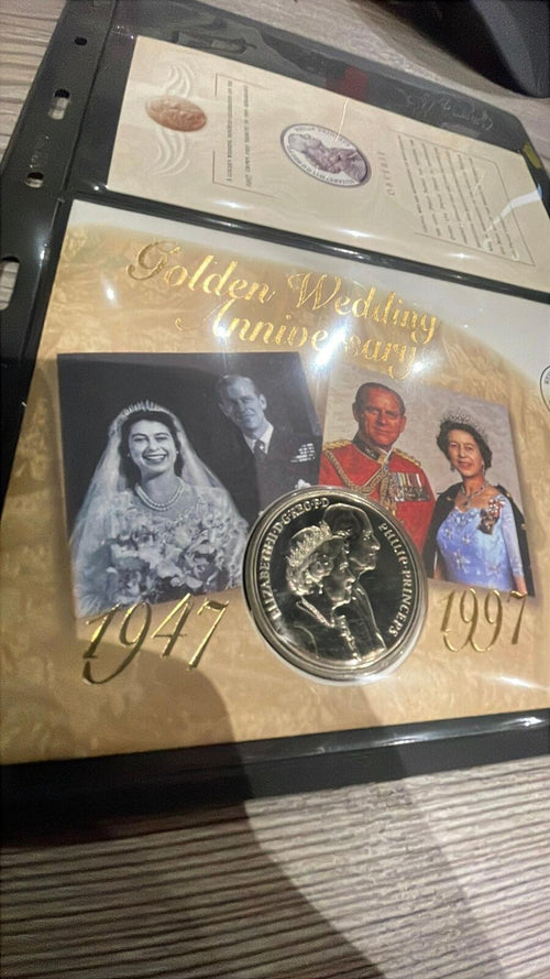 Coin Golden Wedding Anniversary 1997