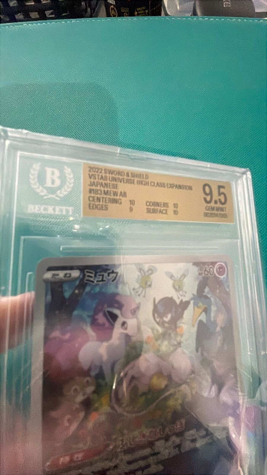 BGS 9.5 Mew AR 183/172 Japanese VSTAR Universe Pokémon Card