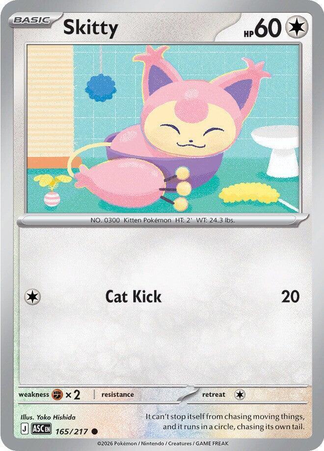 Skitty Common ME: Ascended Heroes 165/217 NM