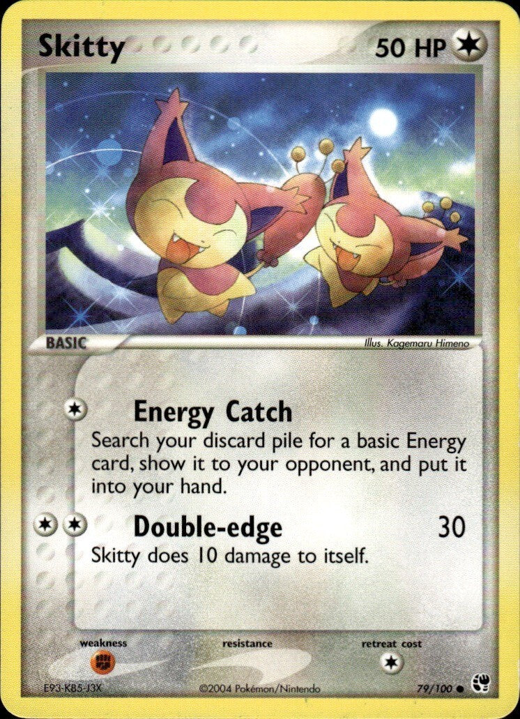 Skitty Common EX Battle Stadium 79 NM
