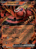 Oricorio ex Holo Double Rare ME02: Phantasmal Flames 018/094 NM