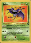 Zubat Unlimited Common Fossil 57/62 NM