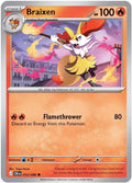 Braixen Reverse Holo Common ME04: Chaos Rising 012/086 NM