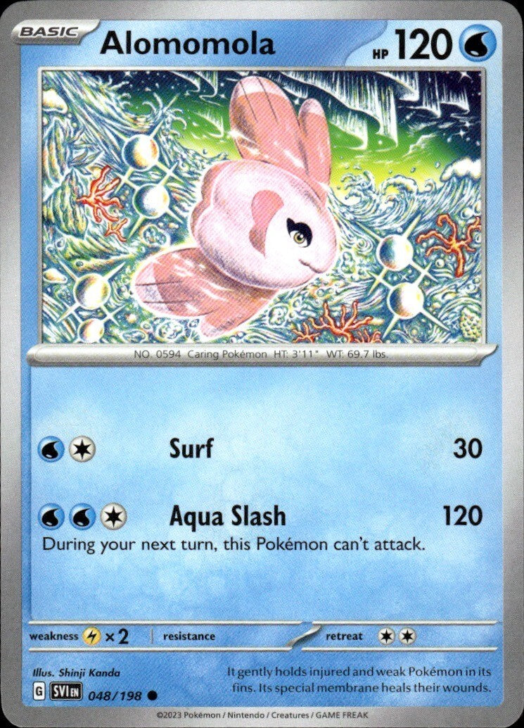 Alomomola Common SV01: Scarlet & Violet Base Set 048/198 NM