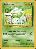 Bulbasaur Common Base Set 044/102 LP